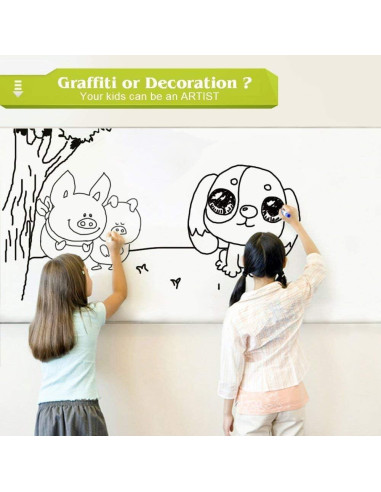 Calcomanía de Pizarra Autoadhesiva Queenland 200x45cm