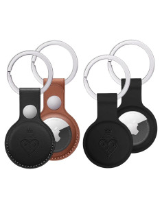 Soporte de Lujo Ace & Eon para Apple AirTag - 4 Piezas
