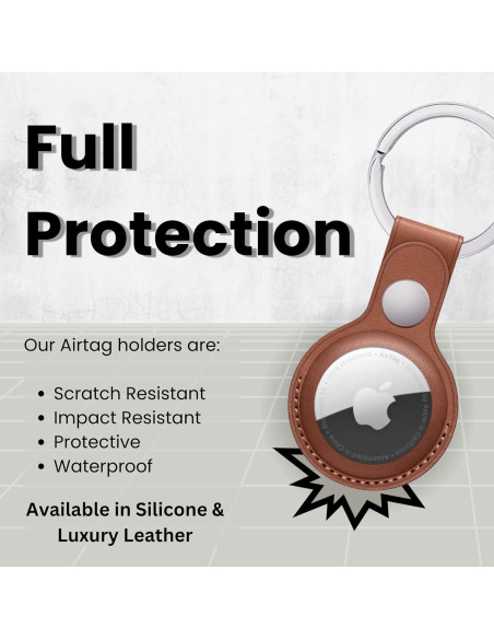 Soporte de Lujo Ace & Eon para Apple AirTag - 4 Piezas