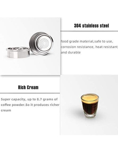 Cápsula de Café Reutilizable Capsulone para Illy