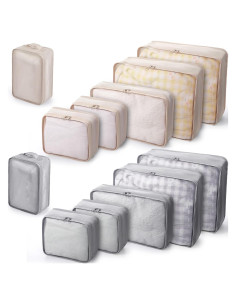 Set de 12 Cubos de Empaque Shappy - Organizador de Equipaje
