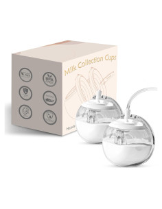 Tazas de Silicona para Recolección de Leche Materna Bwcece - 2 Unidades