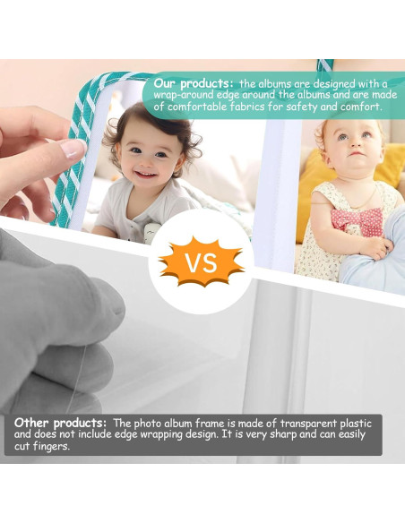 Álbum de Fotos de Bebé heqxwl Dinosaurio 17 Fotos 18.6x14.2 cm