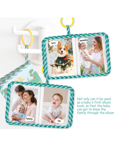 Álbum de Fotos de Bebé heqxwl Dinosaurio 17 Fotos 18.6x14.2 cm
