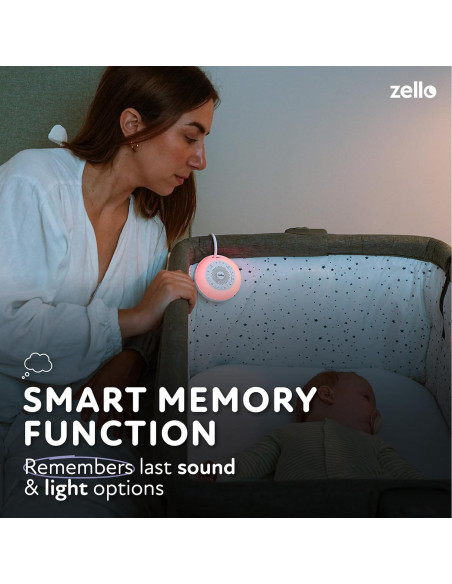 Máquina de Ruido Blanco Zello Pro Max | 30 Sonidos | 55h Batería Máquina de Ruido Blanco Zello Pro Max | 30 Sonidos | 55h Batería