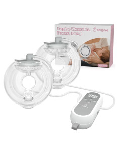 Extractor de Leche Eléctrico Manos Libres Saglve ABP-1308