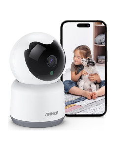 Cámara ANNKE 2K Interior WiFi 360 con Audio Bidireccional