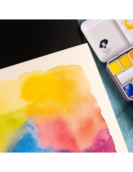 Juego de Pintura Acuarela Paul Rubens 24 Colores en Caja Metal