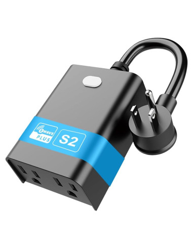 Enchufe Inteligente Exterior Z-Wave NUEVO UNO Duales Salidas IP65