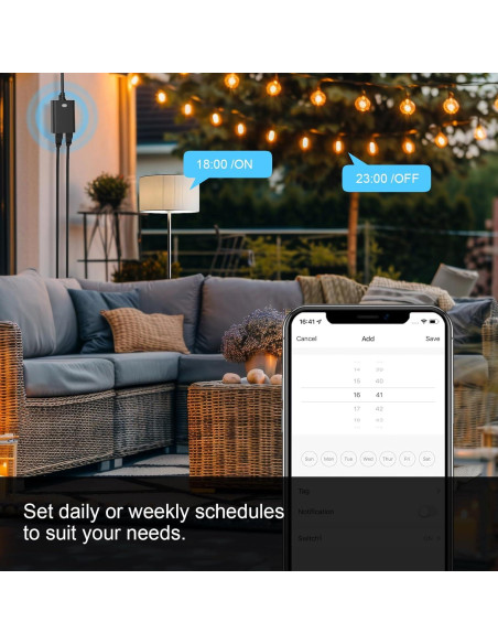 Enchufe Inteligente Exterior Z-Wave NUEVO UNO Duales Salidas IP65