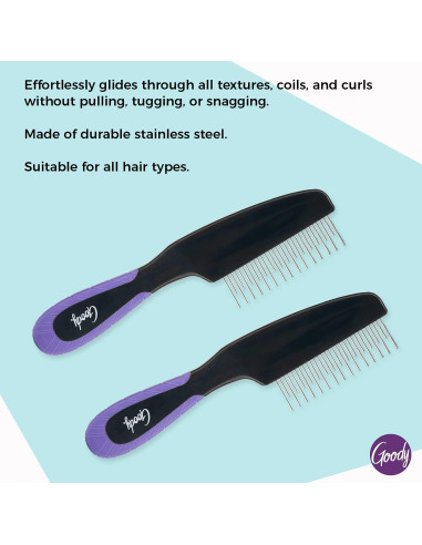 Cepillo Desenredante Rotatorio Goody Total Texture 22.86cm