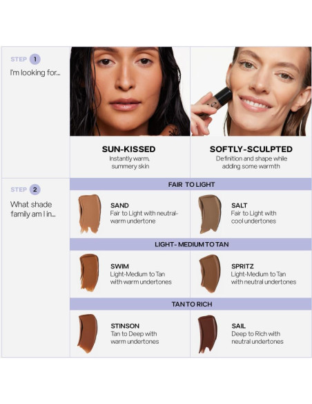 Duo Brillante Saie - Bronceador Líquido y Gel Iluminador Duo Brillante Saie - Bronceador Líquido y Gel Iluminador