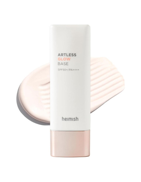 Base de Brillo Artless Heimish 40ml - Primer, Iluminador, SPF 50+