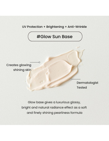 Base de Brillo Artless Heimish 40ml - Primer, Iluminador, SPF 50+