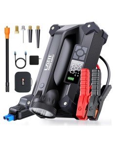 Arrancador de coche LATIT Qi-04S 6000A con compresor 150PSI