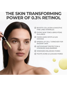 Suero Antienvejecimiento Retinol 30ml SKINERSE - Colágeno y Vitamina E 2