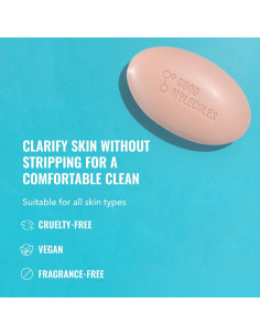 Barra de Limpieza Good Molecules 89g - Sin Jabón, Ácido Salicílico 2