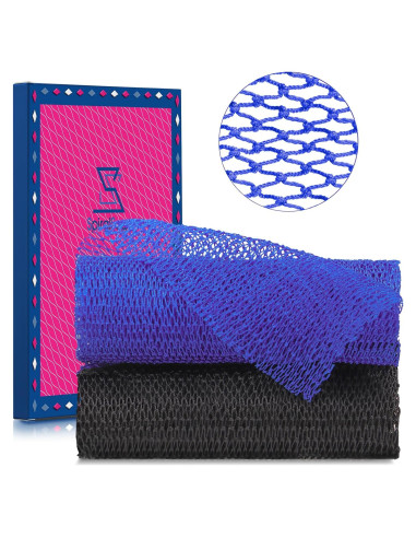 Esponja de Red Africana SpiralScgv - Exfoliante Suave 2 Piezas