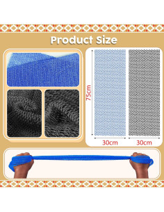 Esponja de Red Africana SpiralScgv - Exfoliante Suave 2 Piezas 2