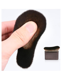 Brocha de Autobronceador UNIMEIX con Cerdas Densas - Gris 2