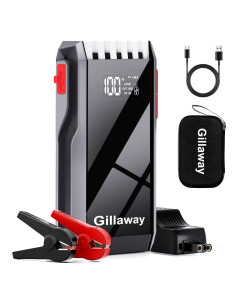 Arrancador de Batería Gillaway 012 4500A 12V Pantalla LCD