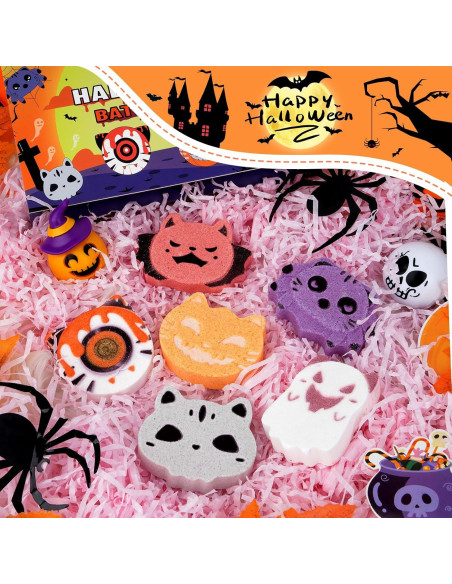 Set de 6 Bolas de Baño de Halloween NIGOWAYS para Niños