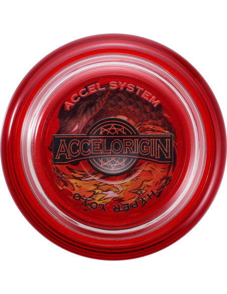 Yoyo Hyper Accel Origin Rojo Dragónico para Principiantes Yoyo Hyper Accel Origin Rojo Dragónico para Principiantes