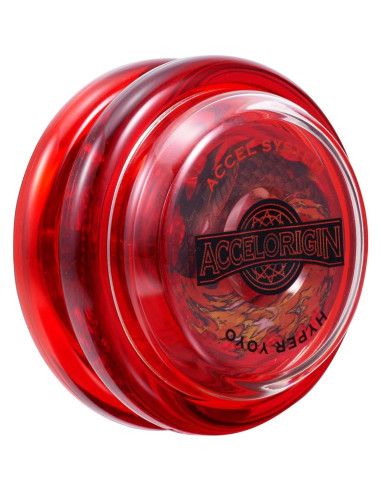 Yoyo Hyper Accel Origin Rojo Dragónico para Principiantes