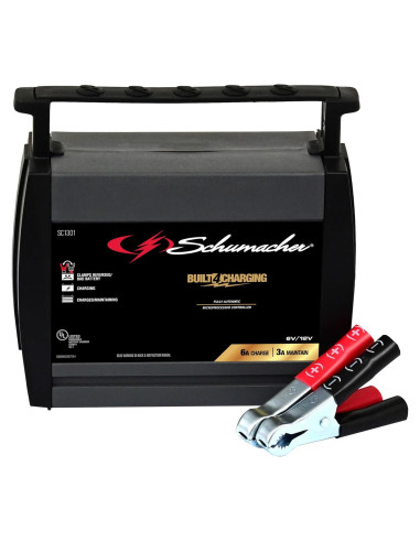Cargador Schumacher Electric SC1301 6A 6V/12V Automático