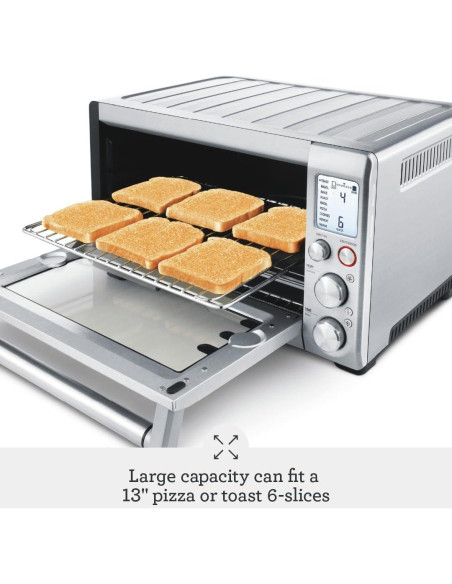 Horno de Convección Breville BOV800XL 1800W Acero Inoxidable