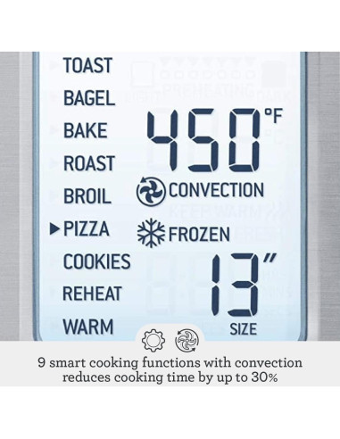 Horno de Convección Breville BOV800XL 1800W Acero Inoxidable