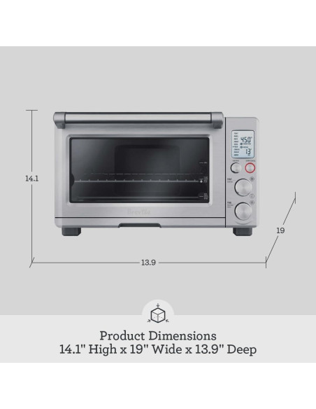 Horno de Convección Breville BOV800XL 1800W Acero Inoxidable