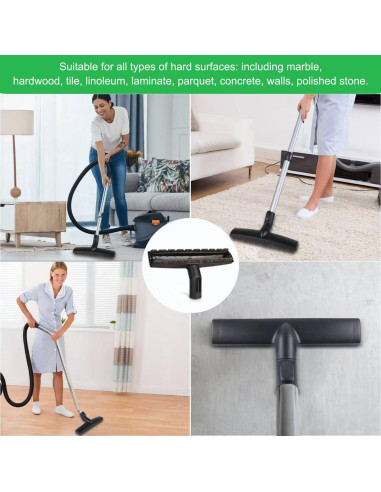 Accesorio de cepillo de vacío Miele 2 piezas cerdas suaves 30.48 cm