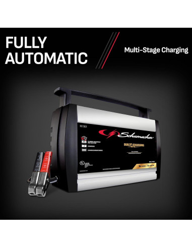 Cargador Schumacher Electric SC1301 6A 6V/12V Automático
