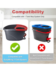 Cabezal y Mango de Repuesto Ocedar Spin Mop 30-58" 2