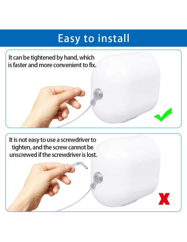 Cadena de Seguridad Anti-Caída VVHOOY para Cámaras Exteriores