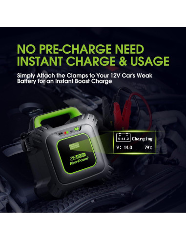 Arrancador de Salto KeenPower SC6000G PRO 6000A Sin Batería