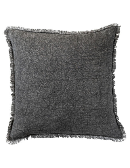 Almohada Decorativa Cuadrada Creative Co-Op 50.8cm Lino Gris