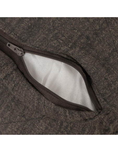 Almohada Decorativa Cuadrada Creative Co-Op 50.8cm Lino Gris