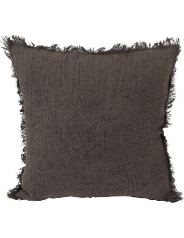 Almohada Decorativa Cuadrada Creative Co-Op 50.8cm Lino Gris