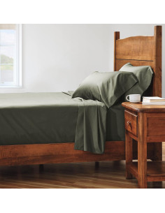 Juego de Sábanas Cuddledown Heritage 100% Algodón Queen 4 Piezas 2