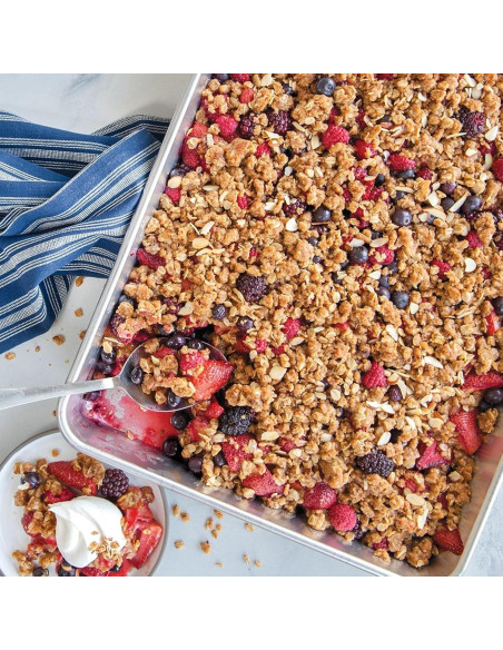 Bandeja para Pastel Alto Nordic Ware con Tapa de Aluminio