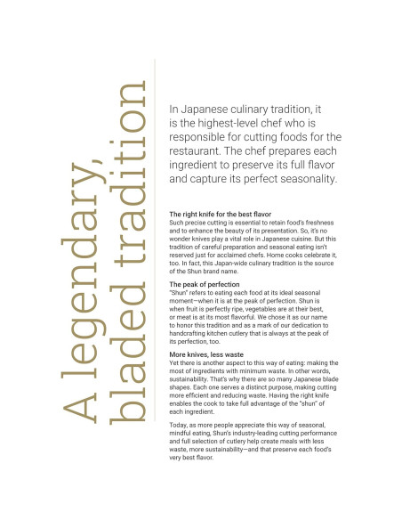 Cuchillo de Utilidad Serrado Shun Classic 15.24 cm VG-MAX