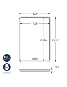 Bandeja de Horno Comercial Nordic Ware 66 x 46 cm - Paquete de 2 2