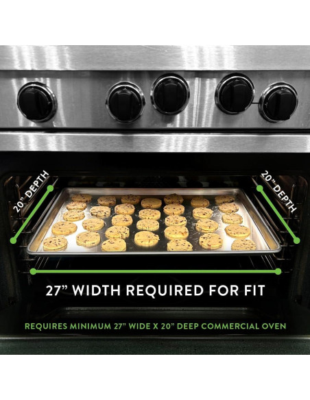 Bandeja de Horno Comercial Nordic Ware 66 x 46 cm - Paquete de 2