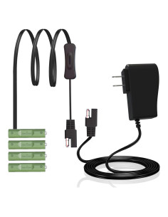 Adaptador de Batería AA 6V 1A QUZOC para Dispositivos Inteligentes