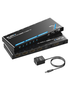 Divisor HDMI 4K 1x4 AlgoX con Extractor de Audio TOSLINK