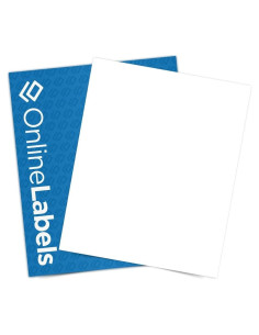 Papel de Etiquetas Removibles Blancas 500 Hojas 21.6x27.9cm