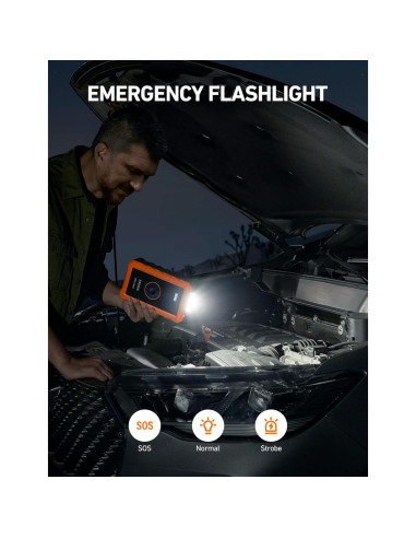 Arrancador de Batería AstroAI S8 con Compresor 1500A