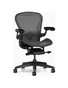 Silla de Oficina Ergonómica Herman Miller Aeron B Grafito